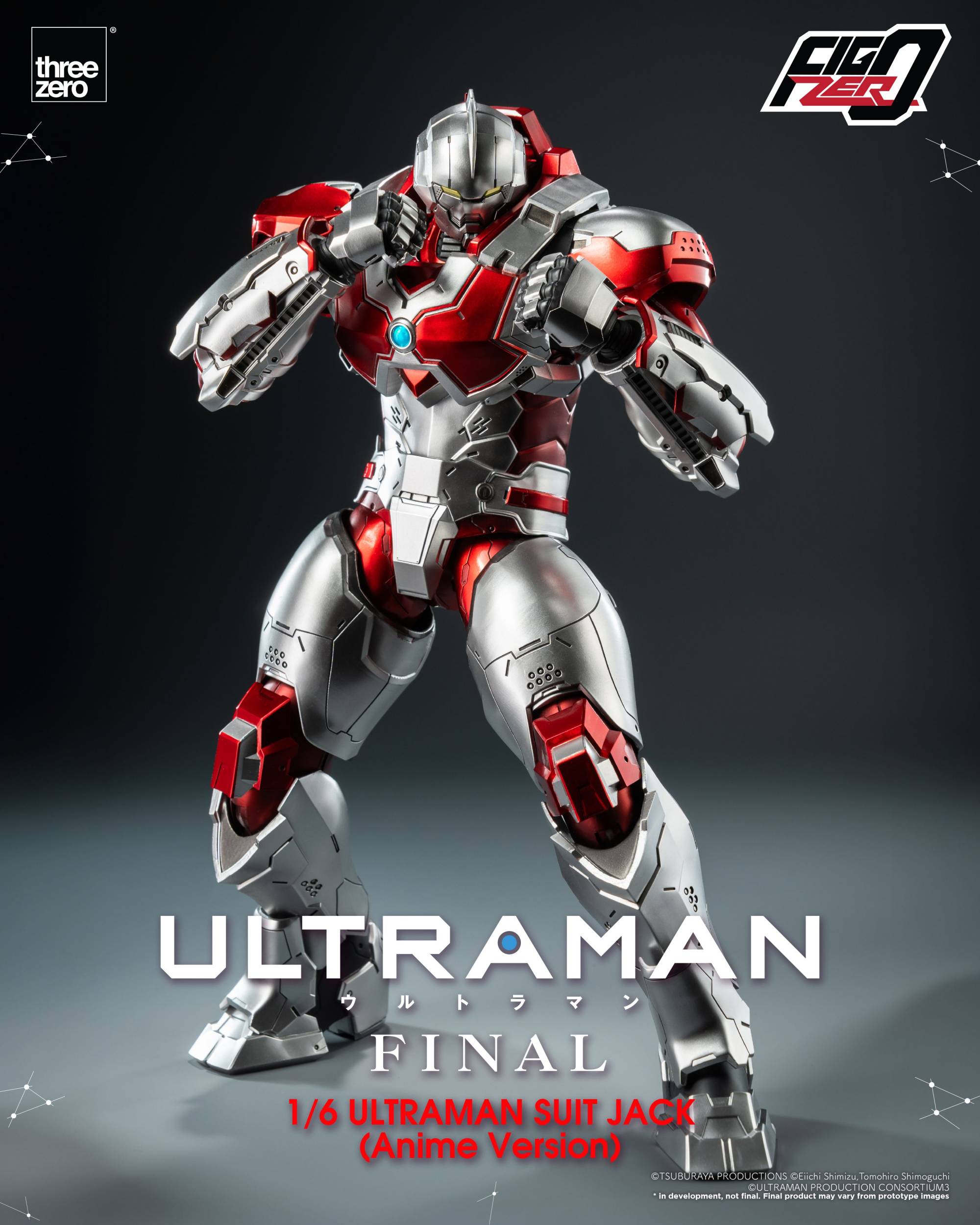 PRE-ORDER) Threezero FigZero 1/6 Ultraman Suit Jack - Anime