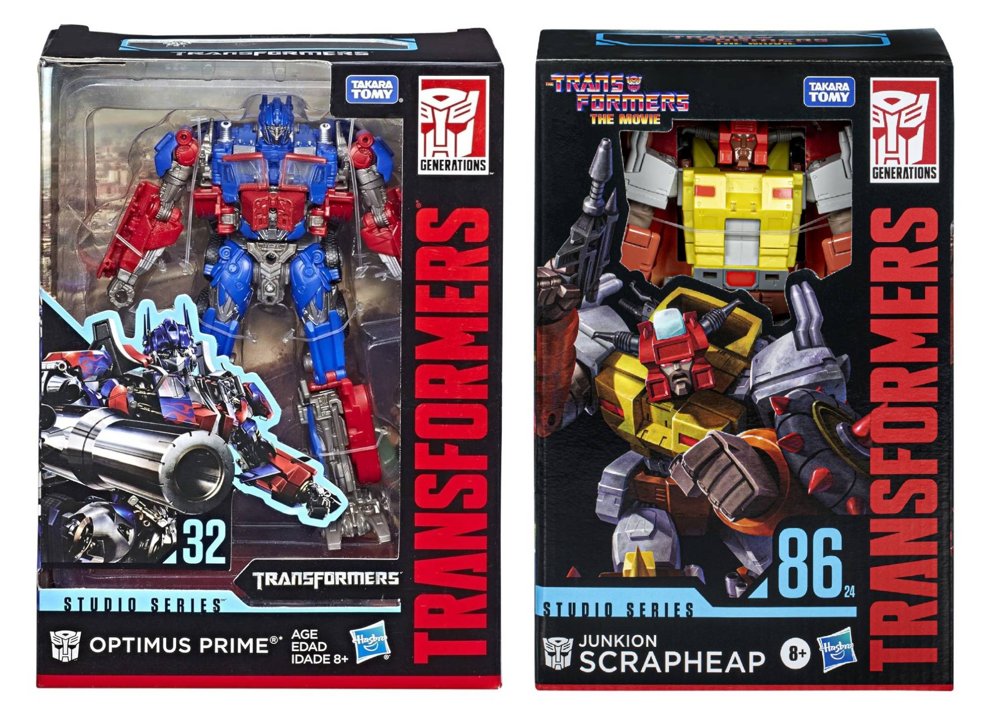 Transformers SS32 Optimus Prime & Junkion Scrapheap set of 2